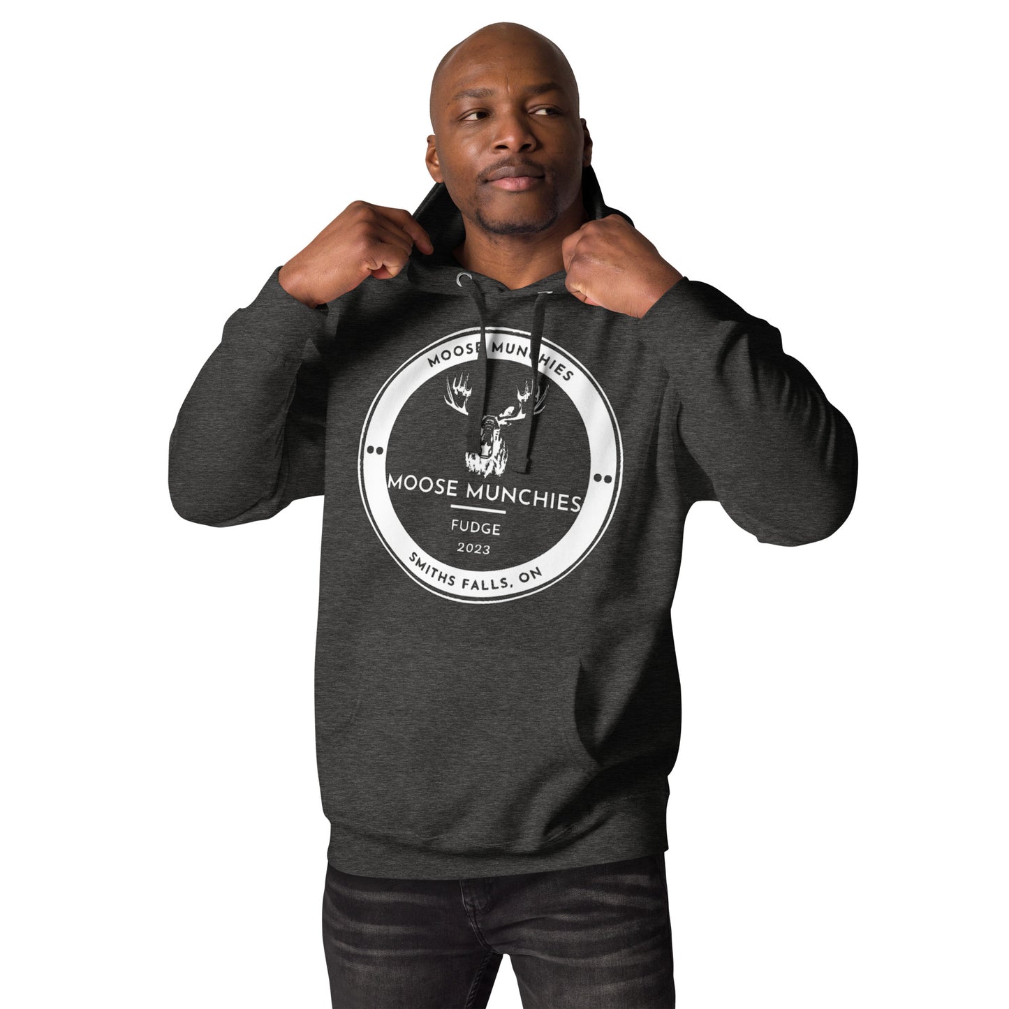 Moose Munchies Unisex Hoodie Dark