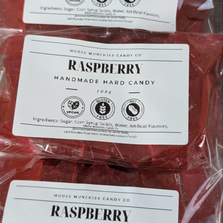 Raspberry Hard Candy