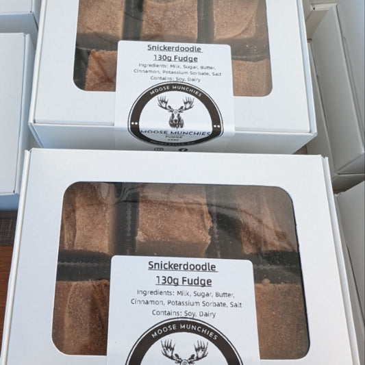 Snickerdoodle Fudge Box