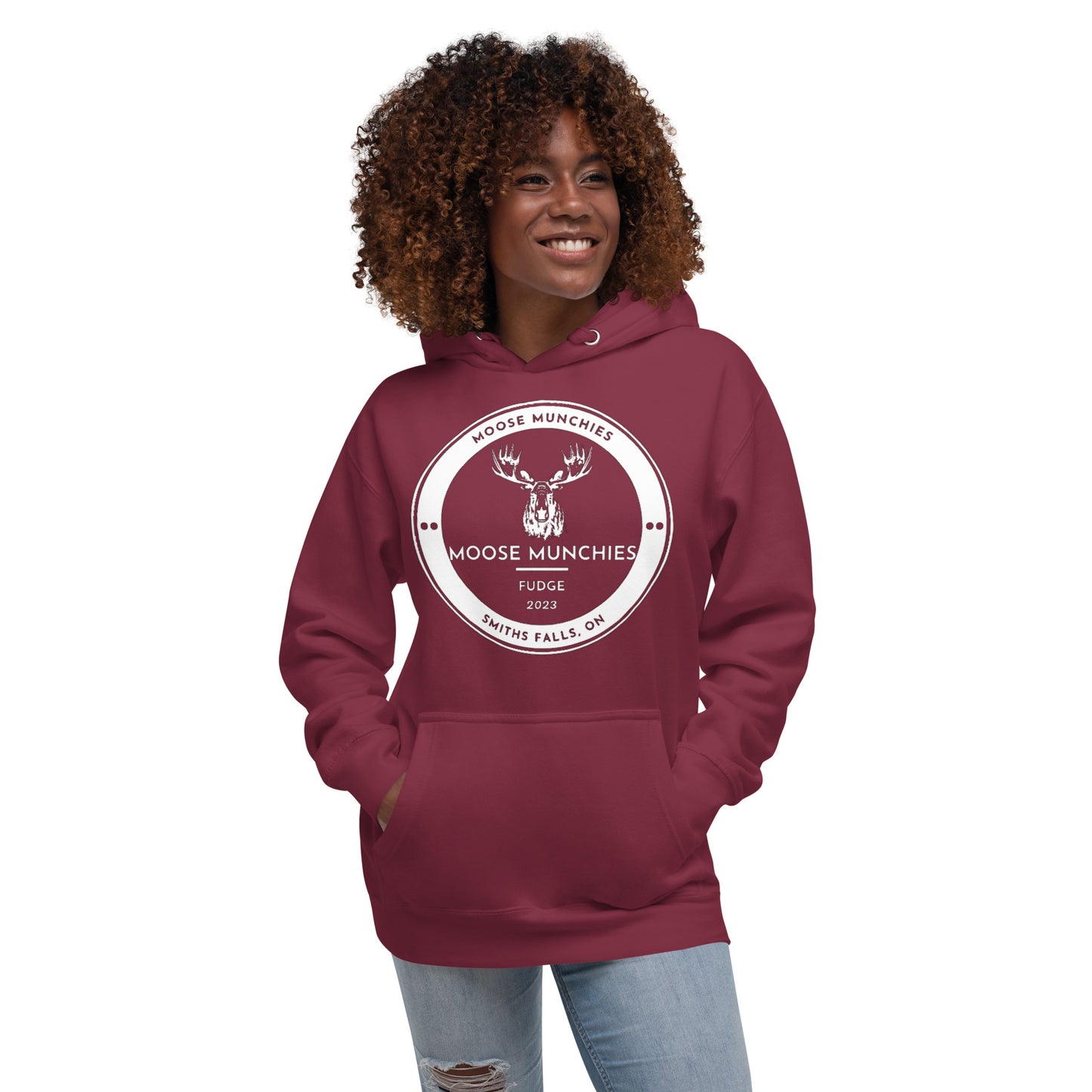 Moose Munchies Unisex Hoodie Dark